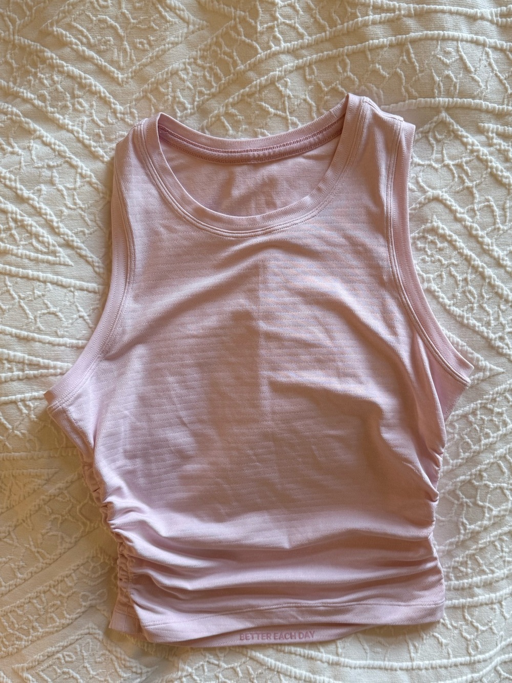 Lululemon License to Train Tank Strawberry Milkshake Size 6
